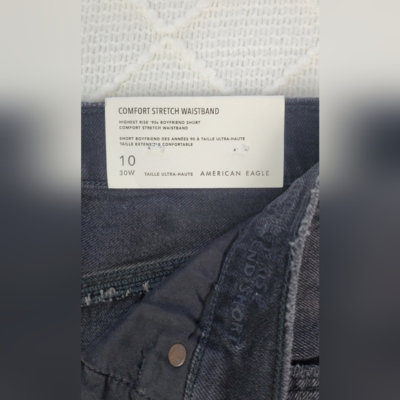 American‎ Eagle Highest rise stretch Boyfriend Comfort Stretch waistband Shorts - Picture 9 of 14